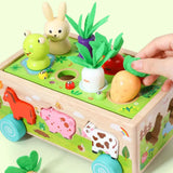 Woods™ - Formenspaß im Bollerwagen - Tiere und Gemüse-Puzzle