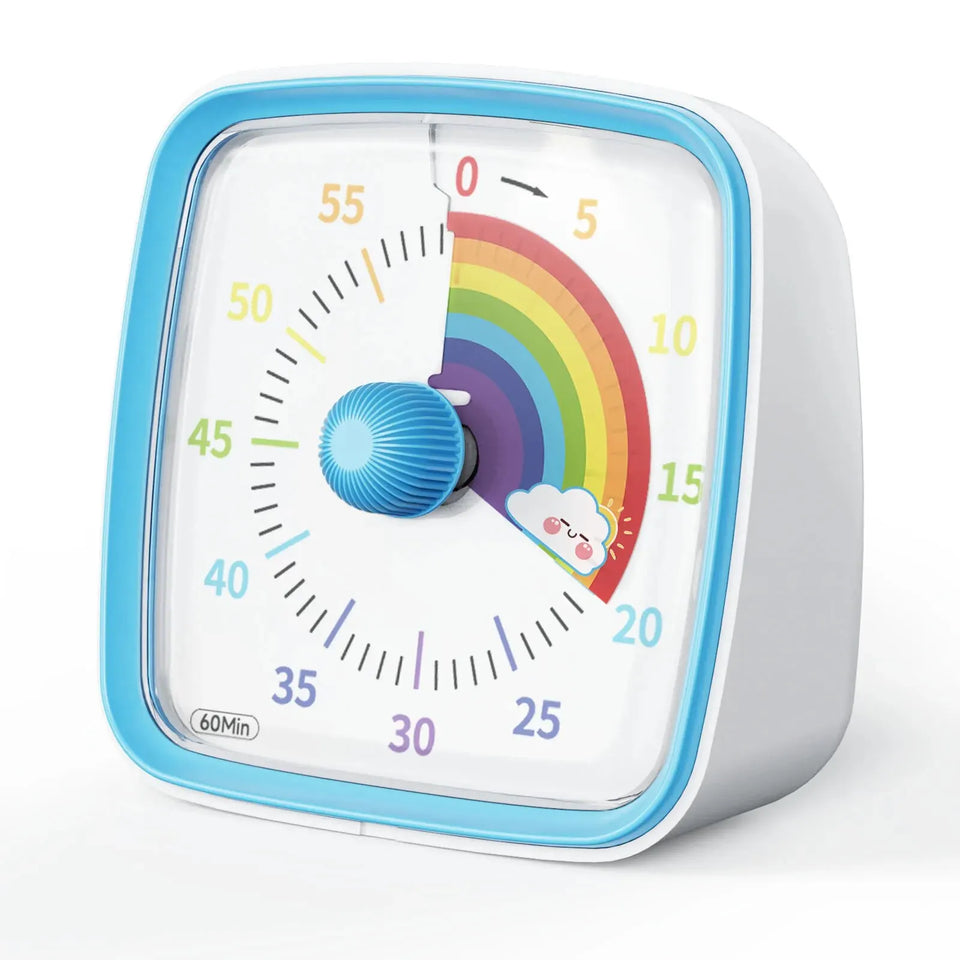 Visual Timer – Farverig og rolig – Timer til børn
