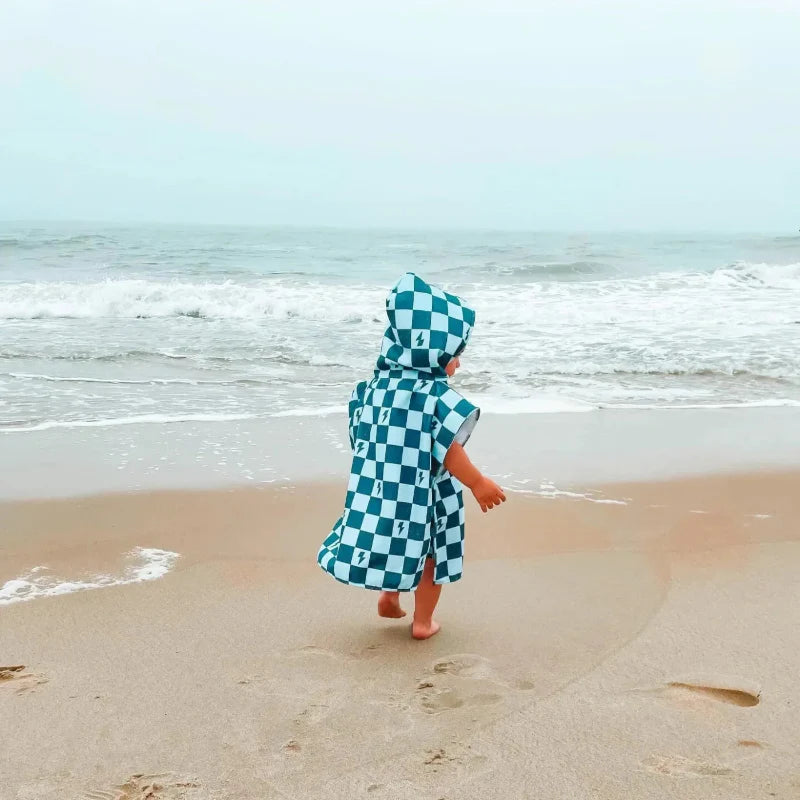 Personalized Hooded Towel – Weich & Einzigartig – Personalisiertes Kinder-Bademantel