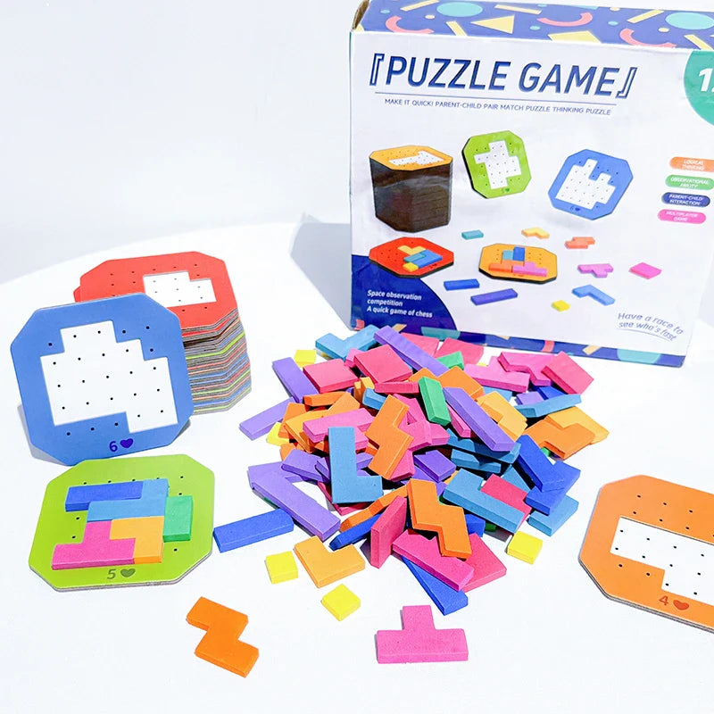 Logic Blocks™ – Farbe & Kreativität – Geometrisches Rätsel