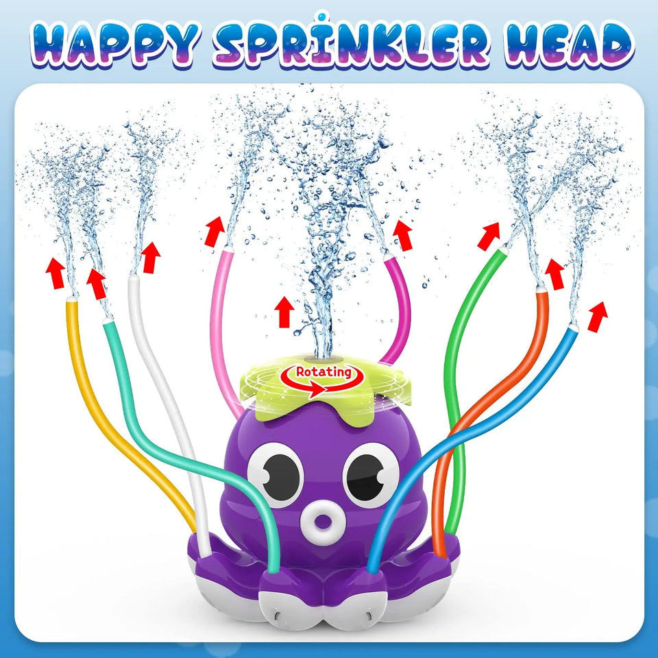 Octopus Sprinkler™ – Plaskende sjov blæksprutte - Vandsprinkler til haven