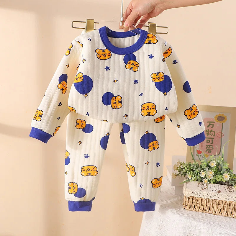 Mini Fashion™ - Ultrablød bomuldskomfort - Pyjamas til småbørn
