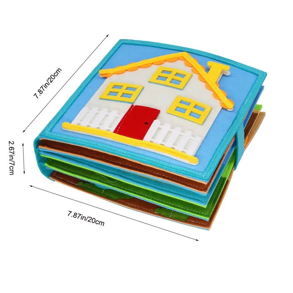 Life Skills Book – Spielen & Lernen – Aktivitätsbuch Kleinkind