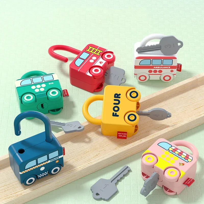 Puzzle Locks™ – Spielen und Lernen - Montessori-Spielzeug