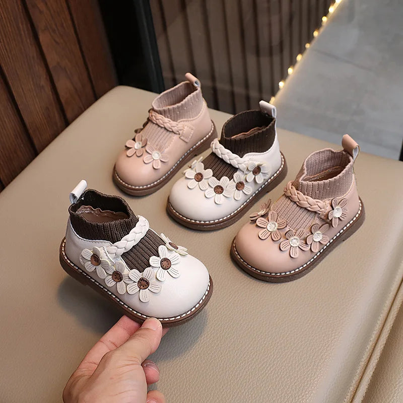 Mini Fashion™ - Søde blomster - Pigesko