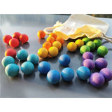 Rainbow Balls™ – Trækugler i regnbuens farver