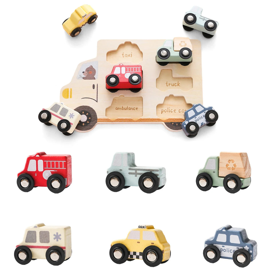 Woods™ – Rätsel-Abenteuer - Auto-Puzzle aus Holz