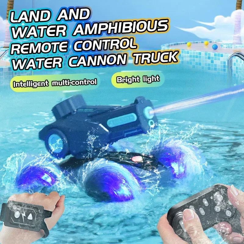 Aqua Racer™ – Dobbelt så hård – RC amfibie racerbil
