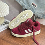 UrbanStep – Trendy & bequem – Bordeauxrote Sneaker