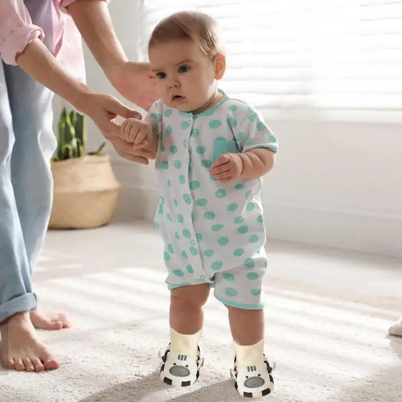Mini Fashion™- Skridsikre såler - Hjemmesko til småbørn