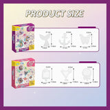 DIY Crystal Keychain Kit – Kreativt & legesygt – Nøglerings-håndværkssæt