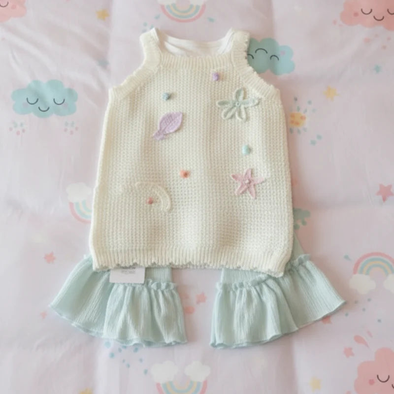 Girls Summer Outfit – Trendig und bequem – Sommer-Kinderbekleidungsset