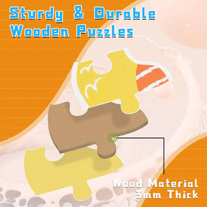 Woods™ - Feinmotorik und Kreativität - 6-in-1-Puzzle