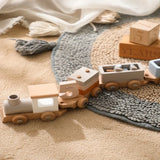 TrainCount –  Klassisk & pædagogisk – Træ Montessori-tog
