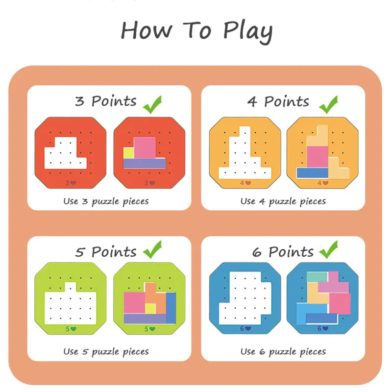 Logic Blocks™ – Farbe & Kreativität – Geometrisches Rätsel