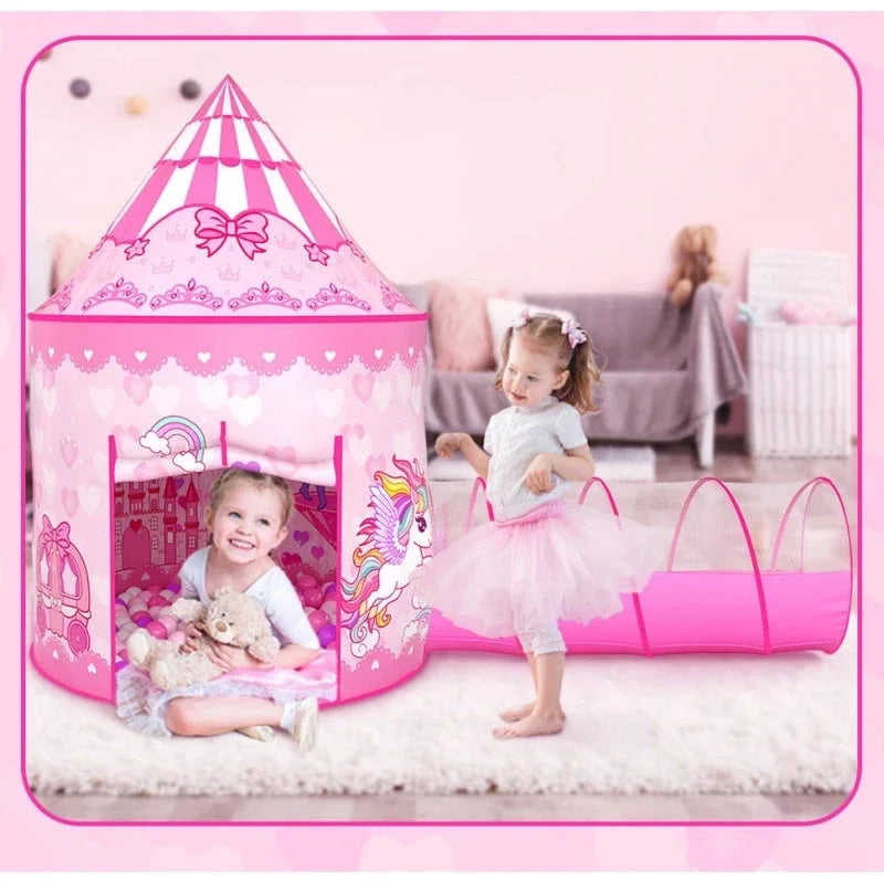Unicorn Tent™ – Magische Spielzeit – Rosa Spielzelt