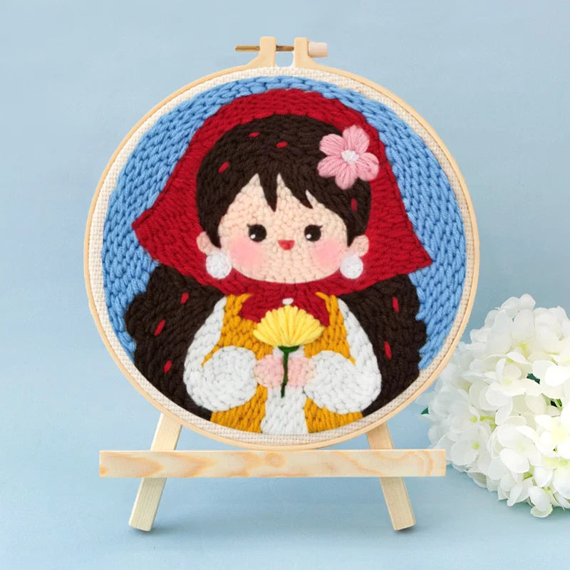 SoftLoop – Weich & Kreativ – DIY-Punch-Needle-Set für die Wohnraumdekoration