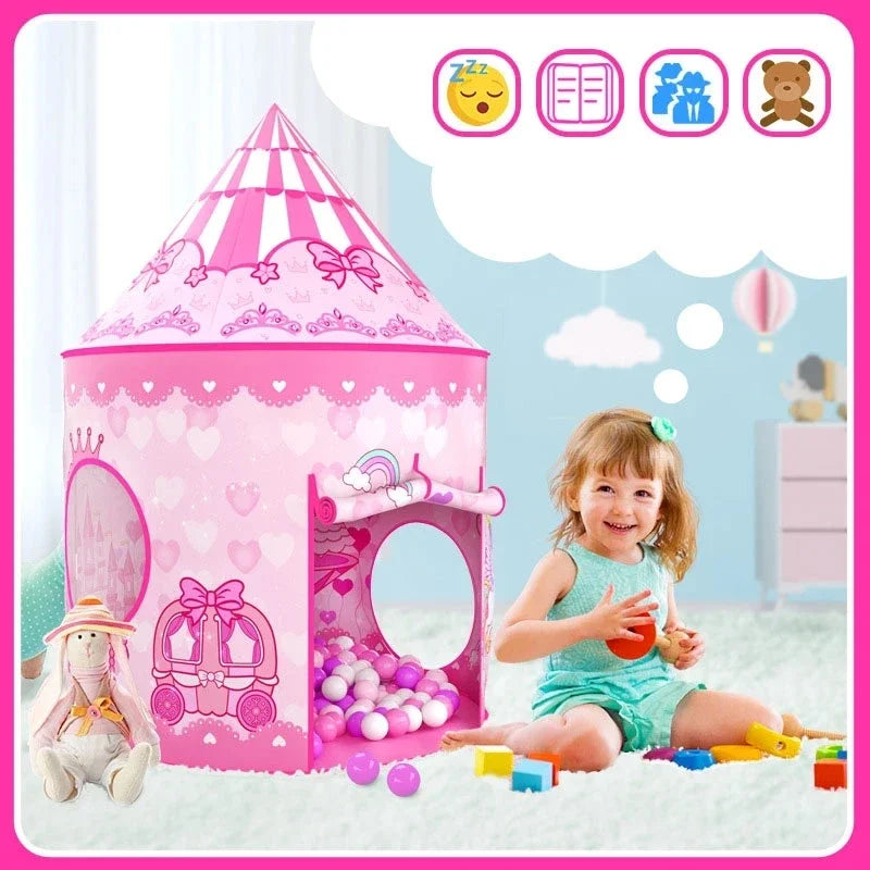 Unicorn Tent™ – Magische Spielzeit – Rosa Spielzelt