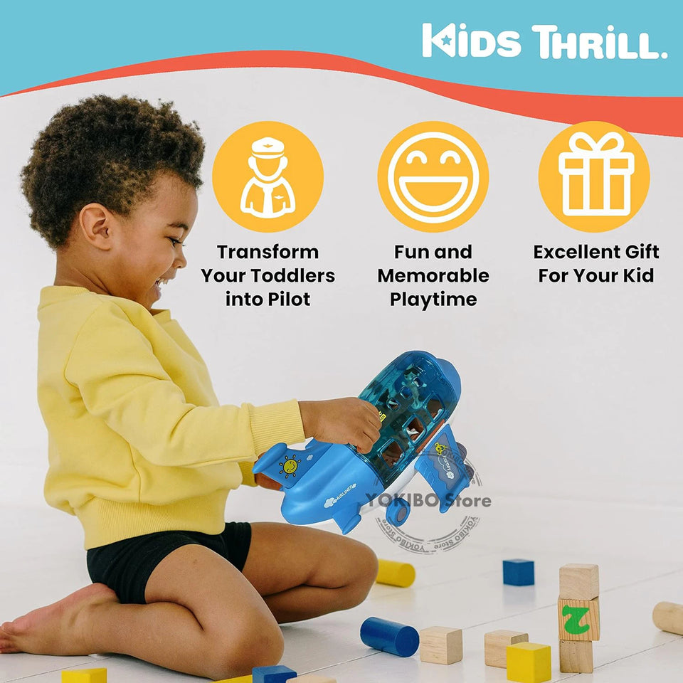 Pilot Pals Plane™ - Perfekter Copilot - Spielzeugflugzeug
