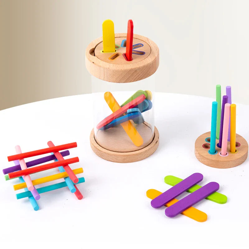 Woods™ - Pädagogisch & kreativ - Farbe Sortieren Spiel