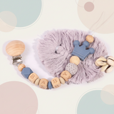 Personalized Pacifier Chain – Sikker & stilfuld – Personlig sutterkæde