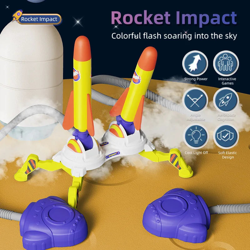 Air Rocket - Jump & Launch - Raketlegetøj