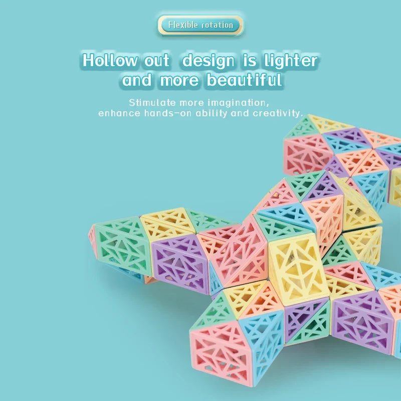 Snake Cube Set™ - Byg, drej og udforsk - Byggeklodssæt
