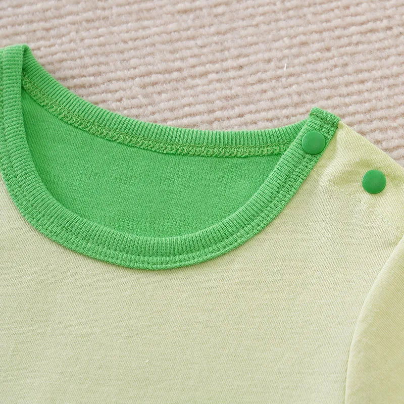 Mini Fashion™ - Weich für Babyhaut - Frosch-Pyjama