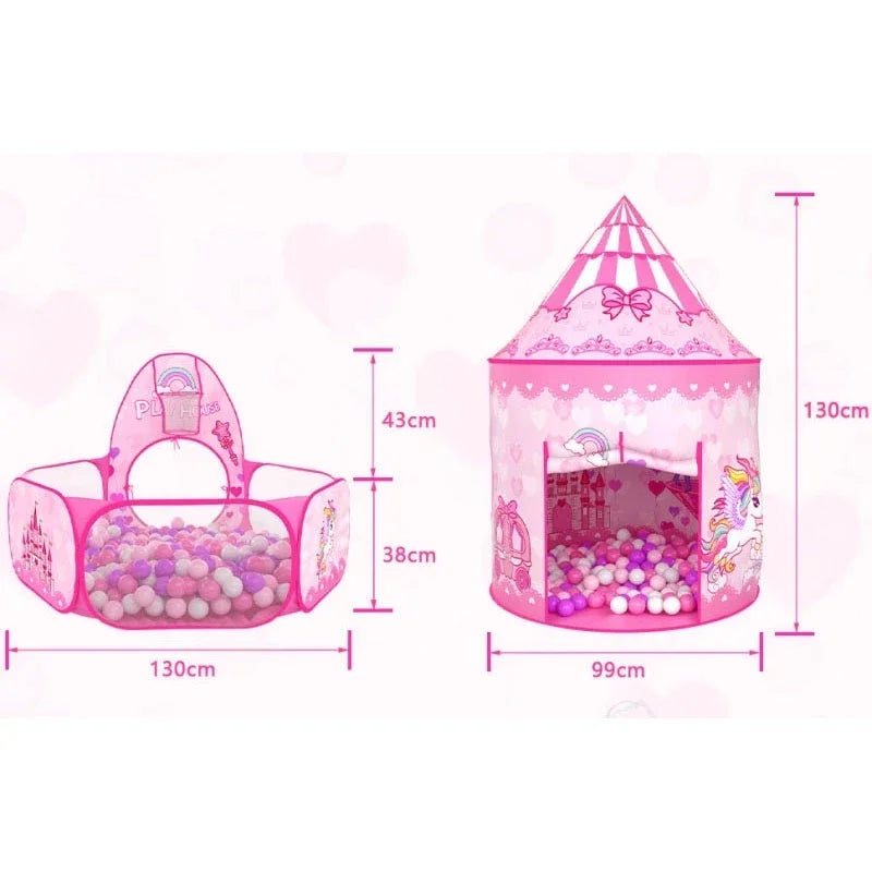 Unicorn Tent™ – Magische Spielzeit – Rosa Spielzelt