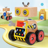 Woods™ - Byg og leg - Konstruktionsrobot i træ