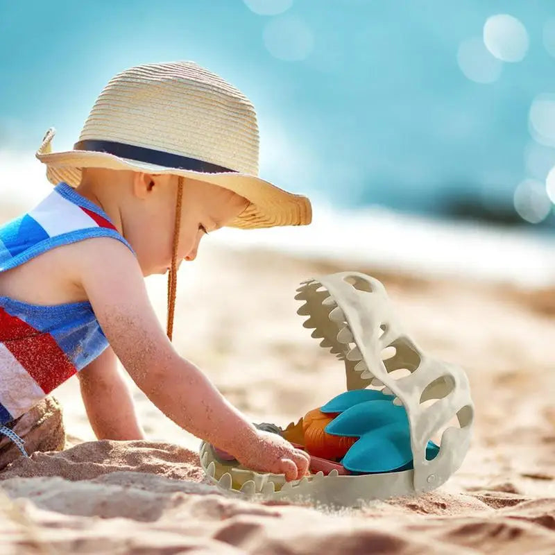 Dino Sand Set™ – Graben & Spielen – Dino & Sandspielzeug