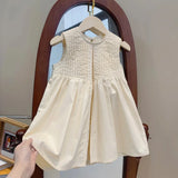 Mini Fashion™ - stilfuld og elegant - pigekjole