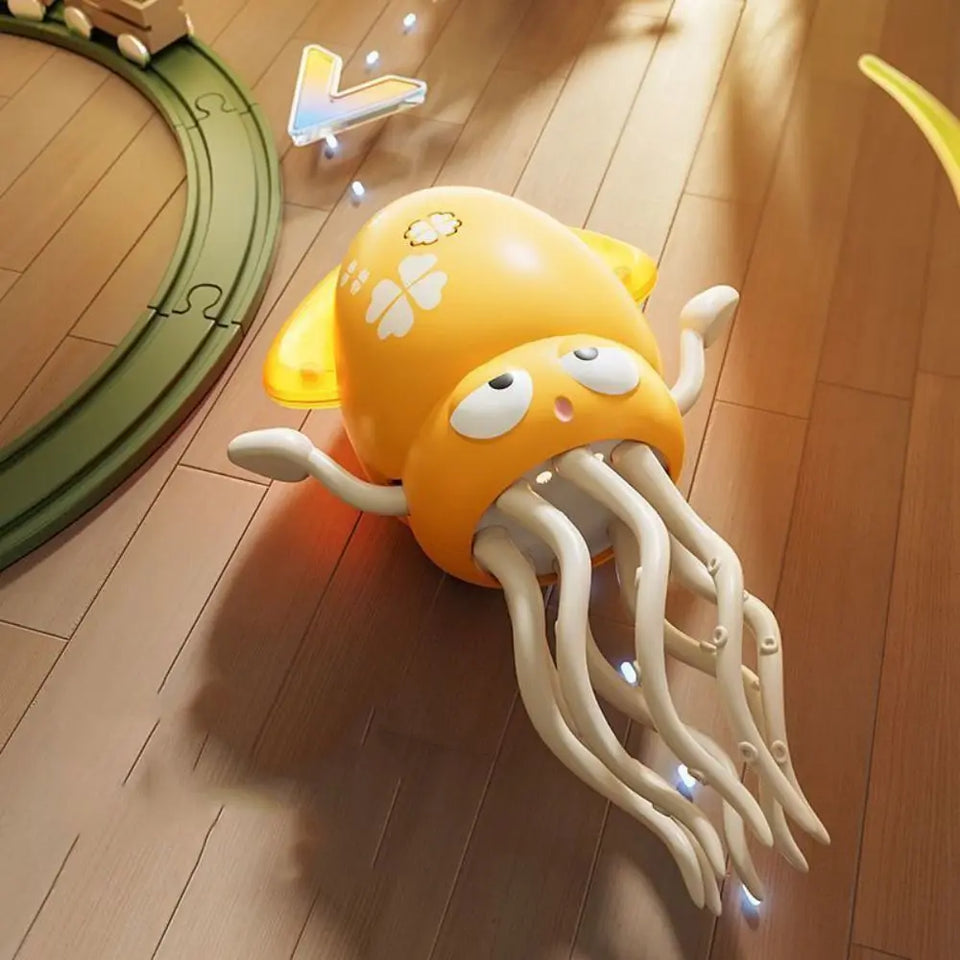 Dancing Octopus™ – Genopladning og leg – Dansende blæksprutte-lys