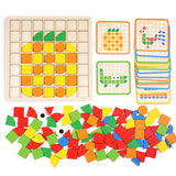 Woods™ - Pädagogische Unterhaltung - Holzmuster-Puzzle