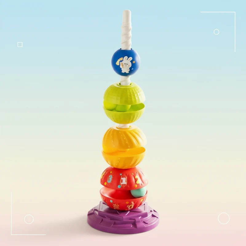 TinyTower – Lernreich & spielerisch – Stapelspiel mit Drehung