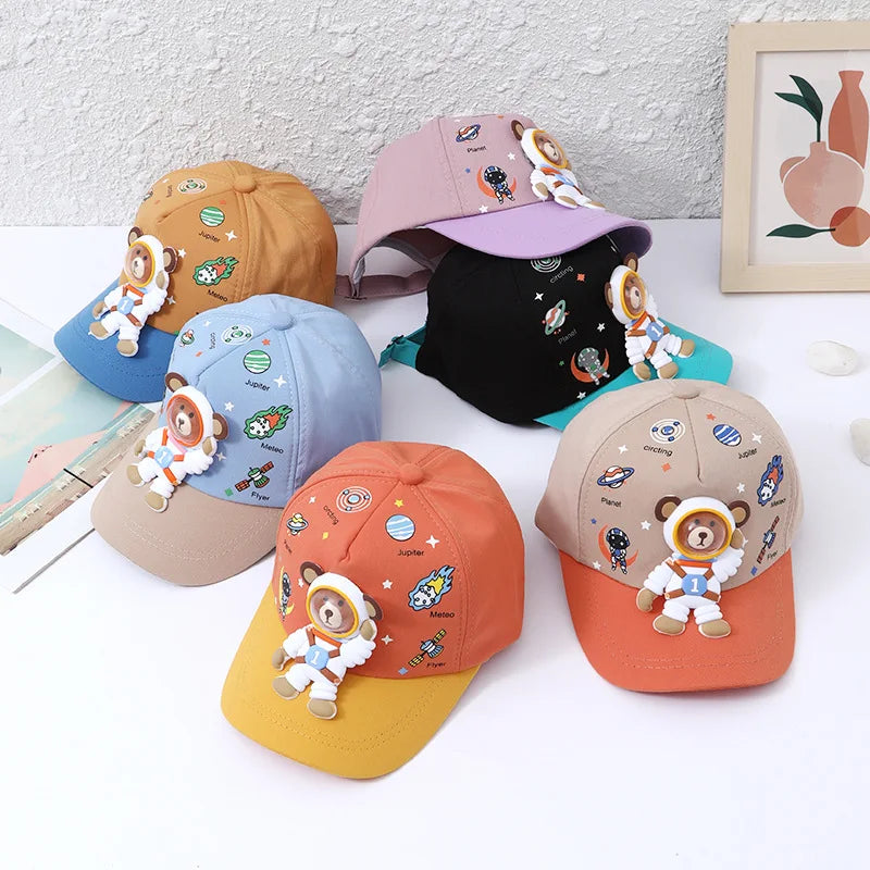 Mini Fashion™ - Sol Smil - Børne Baseballkasket