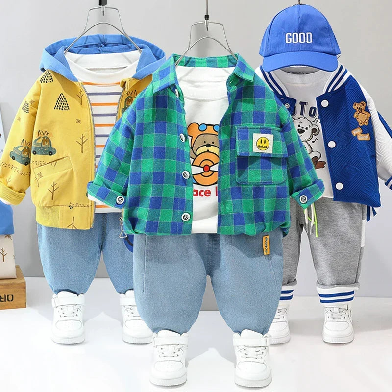 Mini Fashion™ - Småbørn & eventyr - Tøjsæt i 3 dele