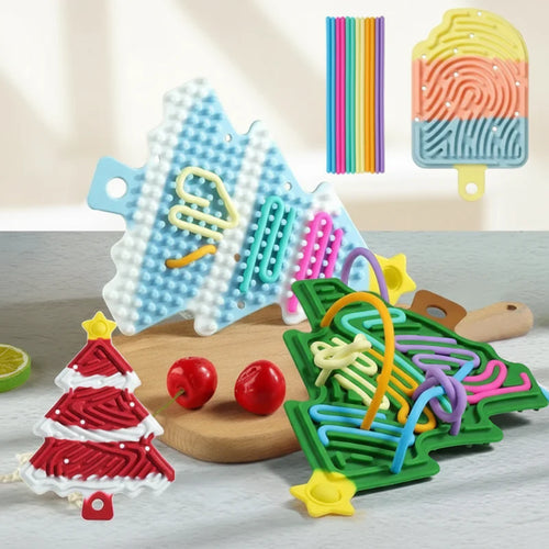 FidgetFrost – Verspielt & Weich – Silikon-Busy Board