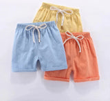 Mini Fashion™ - Hurtigtørrende materiale - Bomulds-linned shorts