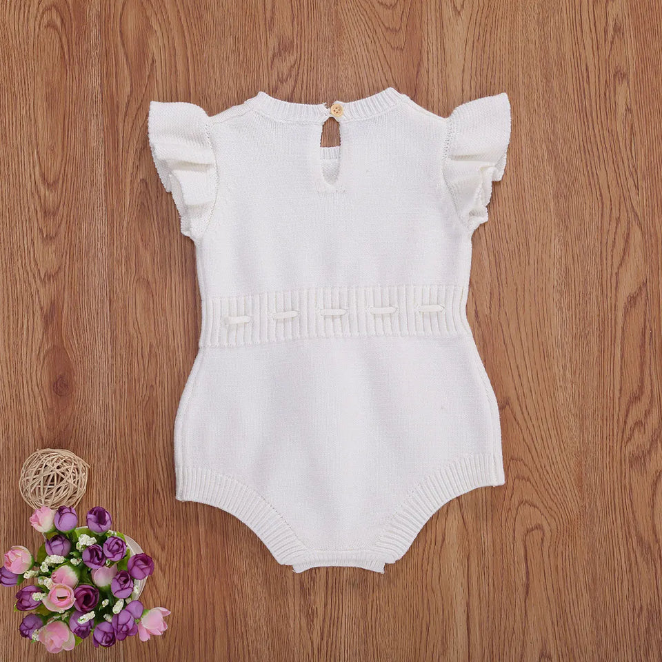 Mini Fashion™ - Luftig og sød - Baby-jumpsuit til piger