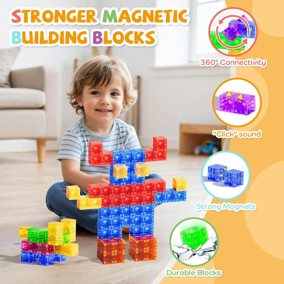 Magic Cubes - Fantasie & Spaß – Magnetische Bausteine