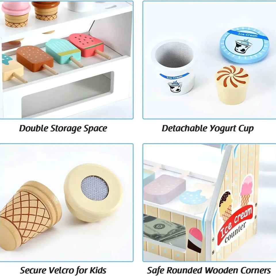 Ice Cream Playset™ - Kreativ og lærerig - legesæt med is
