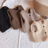Mini Fashion™ - Plys & Fint Stof - Vest