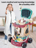Mini Medic - Omhyggelig og smart - Legetøjssæt med lægevogn