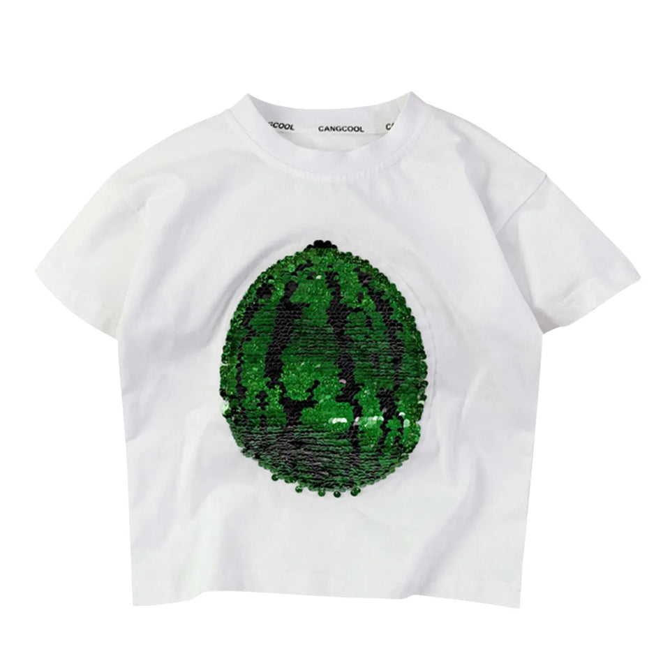 Mini Fashion™ - Sparkle & Transform - Vandmelon T-shirt