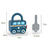 Puzzle Locks™ – Leg og lær – Montessori-låsespil
