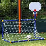 Kids Ball Games - Dobbelt legeglæde – fodbold- og basketball-legetøjssæt