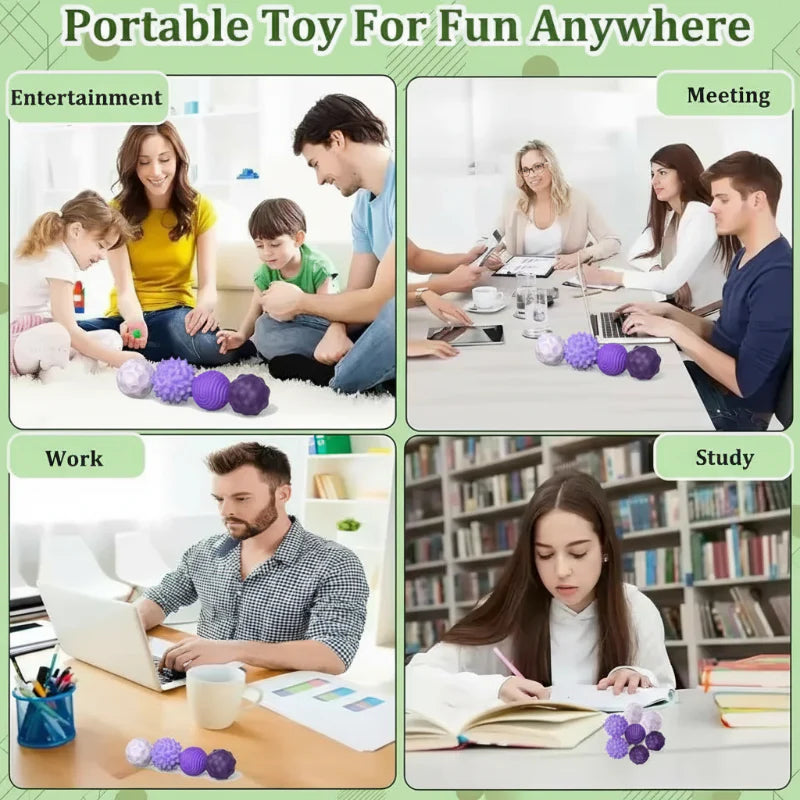 MagniFun – Beruhigend & unterhaltsam – magnetische Silikonkugeln