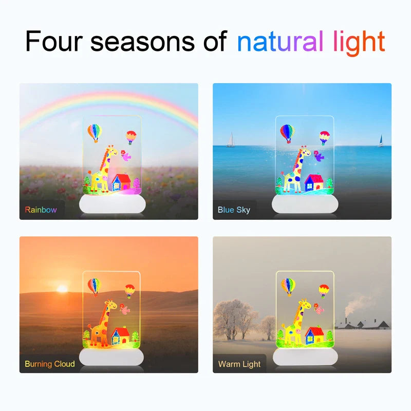 DrawingLight - Beleuchtete Fantasien – Zeichenbrett mit LED
