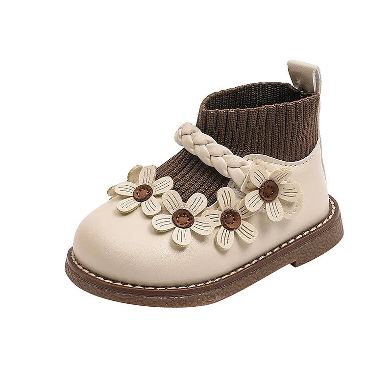 Mini Fashion™ - Søde blomster - Pigesko